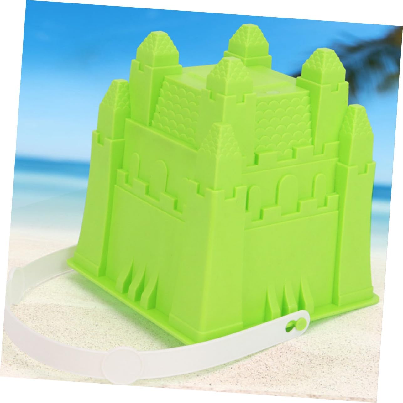 Totority 6Pcs Beach Sand for Plastic Sand Dredging Tools with Shovels and Buckets Outdoor Seaside Playthings for Garden Pool and Sandbox Fun