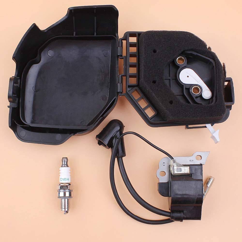 Conjunto de Filtro de Aire Magneto de Bobina de Encendido Apto para Honda GX25 GX25T GX25N GX25NT Motor de Gasolina pequeño HHT25S desbrozadora de 25 CC