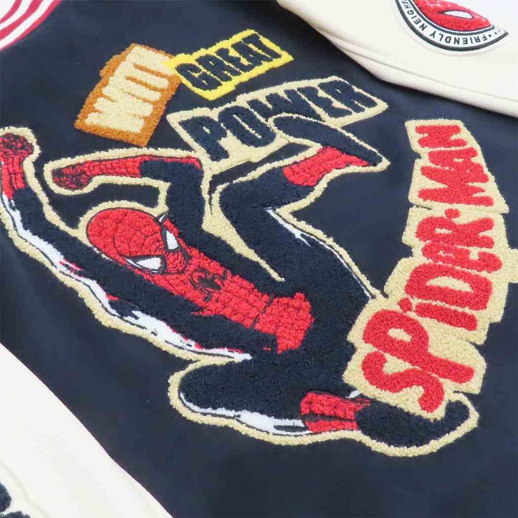 MARVEL スパイダーマン スタジャン 3L Amazon.co.jp: 丸眞 スタジャン(3L) Marvel マーベル スパイダーマン