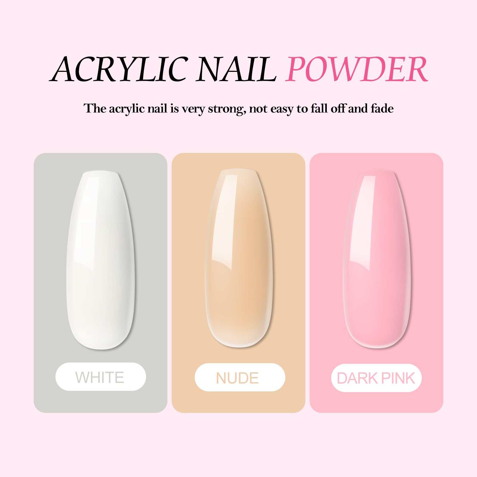 Peacecolor Kit Polvo Acrilico para Uñas con Lampara Uñas,15 Colores Acrilico para Uñas Profesional con 30ML Liquido para Uñas Acrilicas Base y Top Coat,Uñas Acrilicas Kit Completo para Uñas Extensión