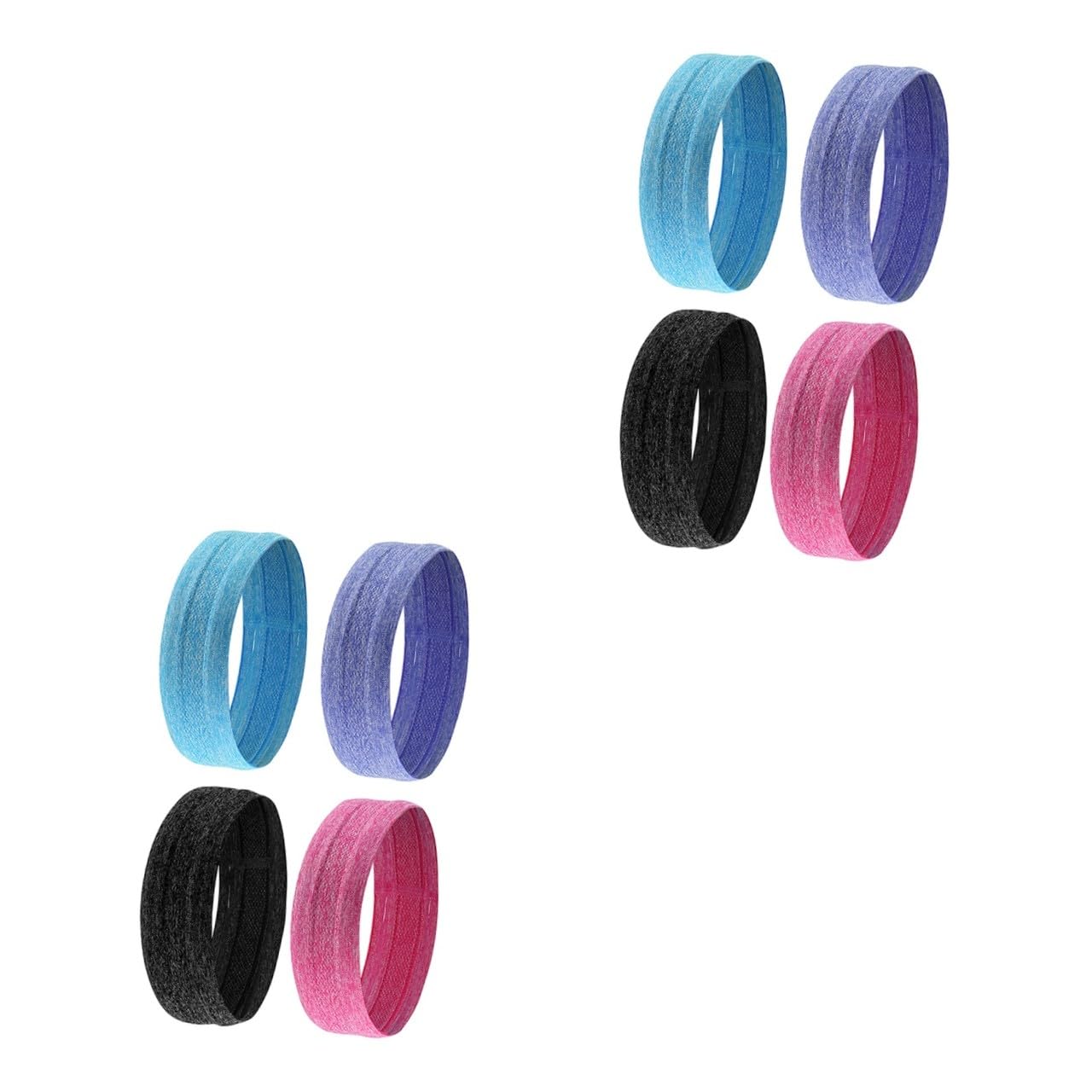 12 Piezas Diadema De Mujer Diadema para Correr para Mujer Cintas para La Cabeza para Las es Atléticas Diademas De Entrenamiento para Yoga Banda De Sudor Aptitud Física