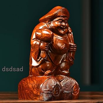 木彫りの七福神 Amazon.co.jp: 仏像 木彫り 七福神 (Size:高さ15cm) : ホーム