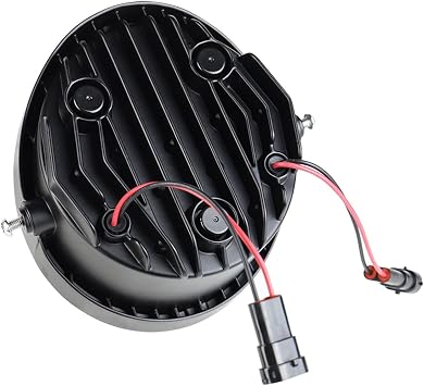 Vrod Motorcycle Headlight Compatible With V Rod VRSCF VRSC VRSCR 2002-2017(Black)