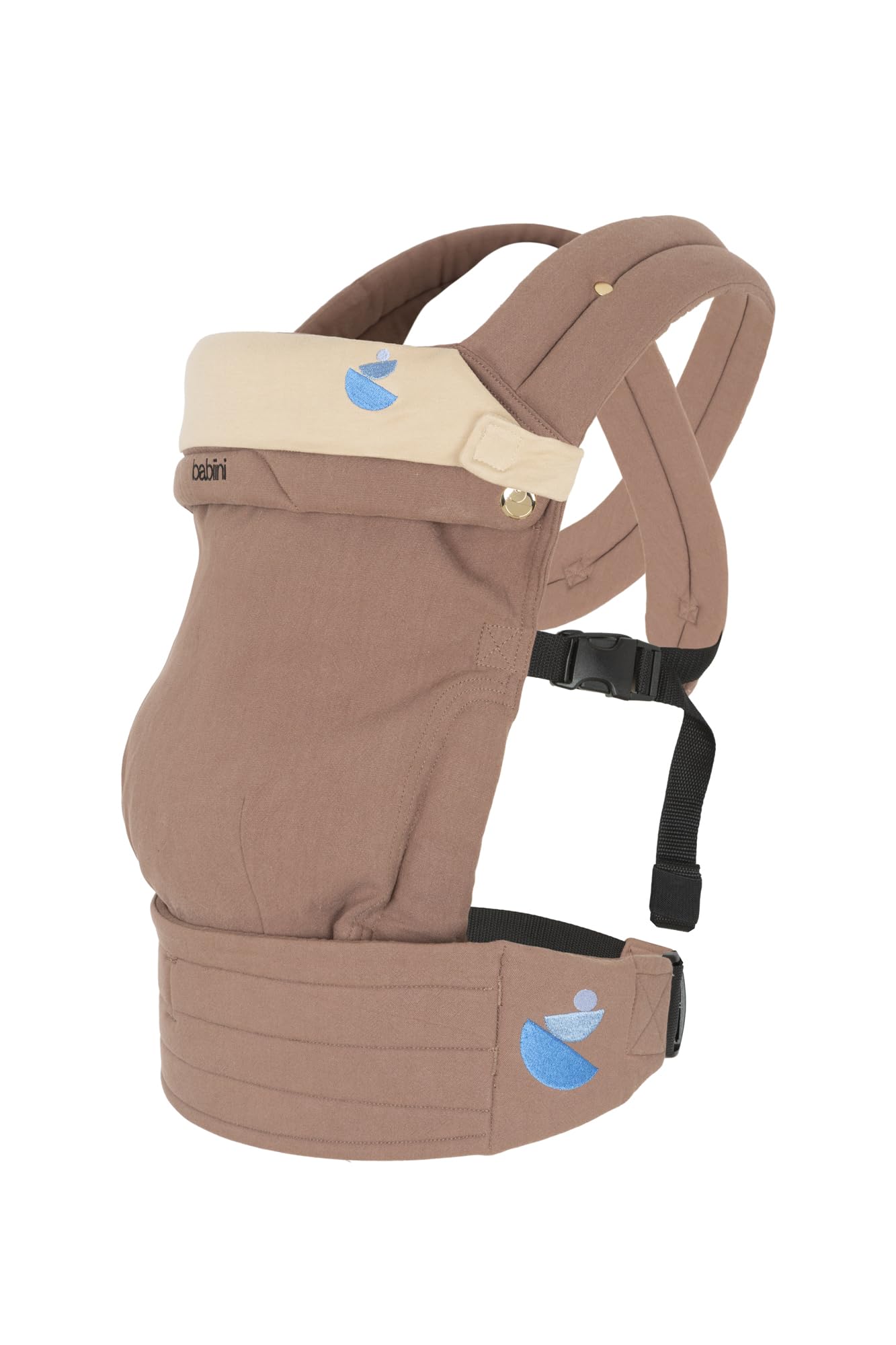 Porte-Bébé Ergonomique Unisexe – Sac à Dos Hypoallergénique avec Bavoir en Coton – Soutien Confortable de 3,2 à 16 kg – Respirant, Réglable et Positions de Portage Multiples