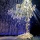 DunkelBlau Backdrop Streamers AILEXI 2 Pack 1M*2.5M Metallic Tinsel Folie Fringe Vorhänge für Photobooth Party Dekor