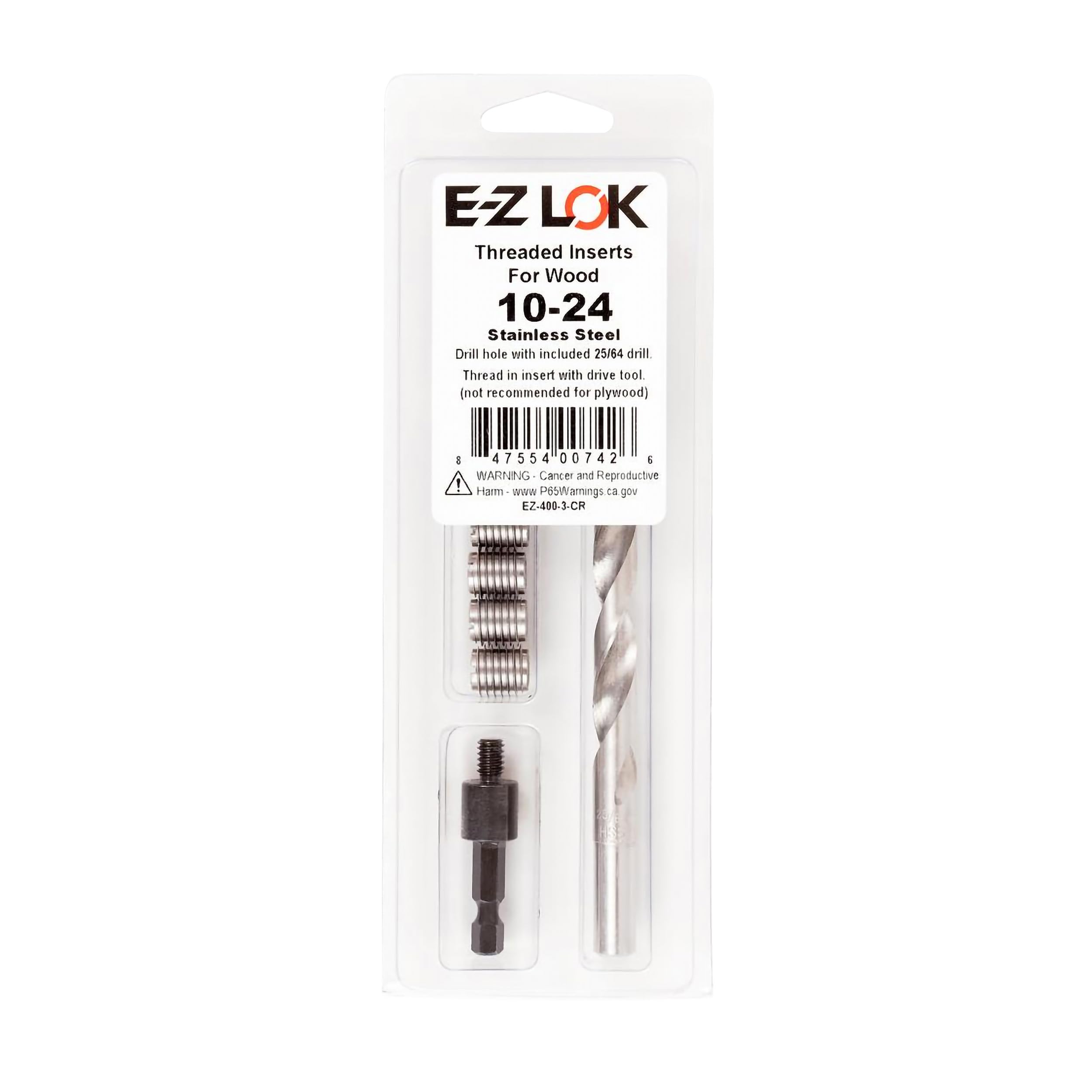 E-Z LOK Thread Repair Kit - Fix Damaged Threads -1 E-Z LOK Thread Repair Kit - Fix Damaged Threads -1