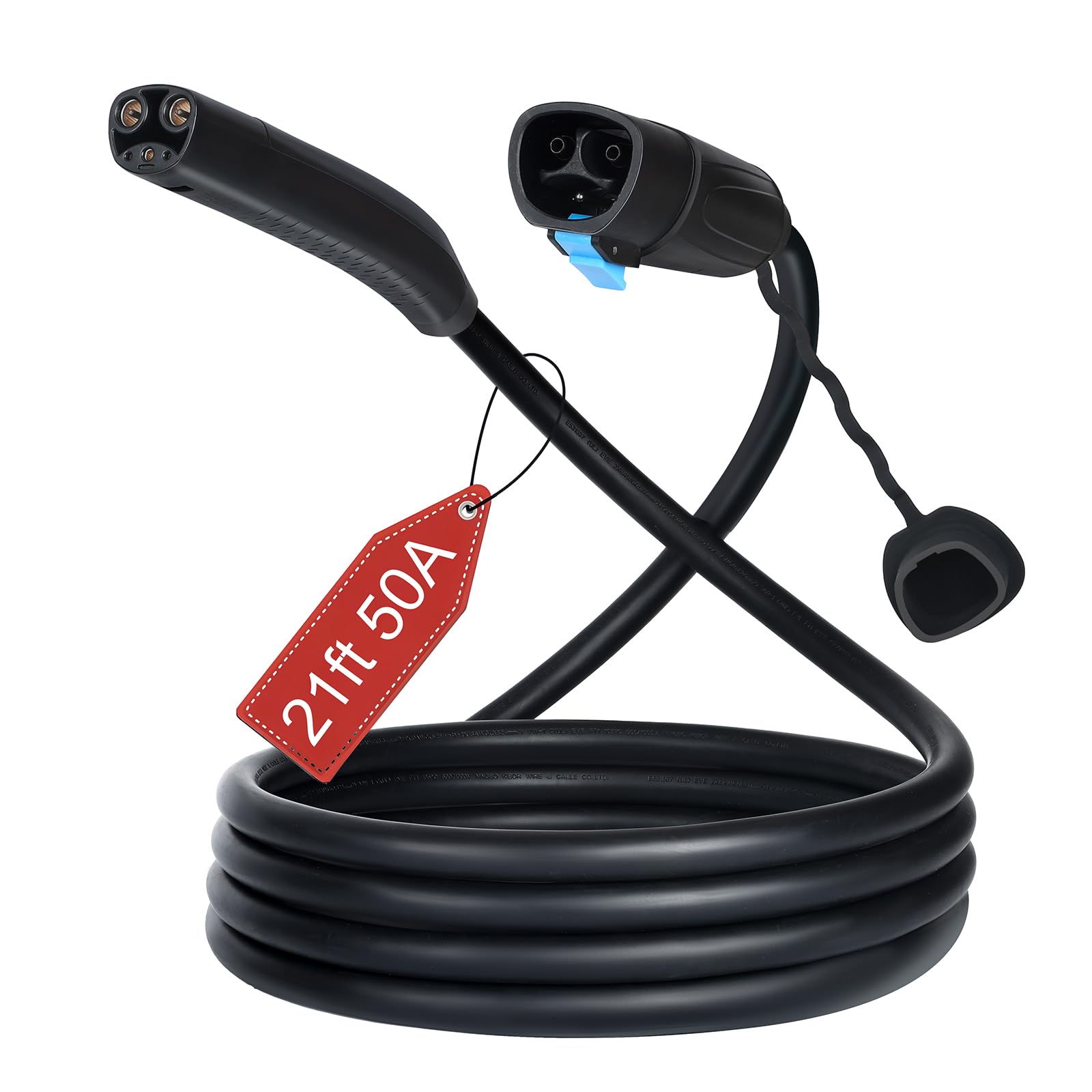 LZSTEC NACS Extension Cable Cord for Tesla, EV Charger Extension