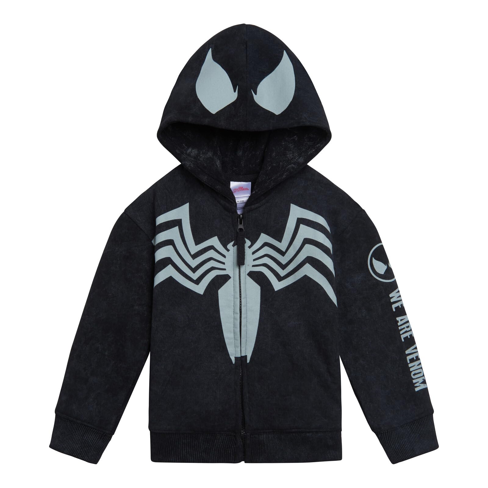 Marvel Spider-Man Fleece Matching Family Zip Up Cosplay Hoodie Toddler to Adult Sizes (2T - 2XL)