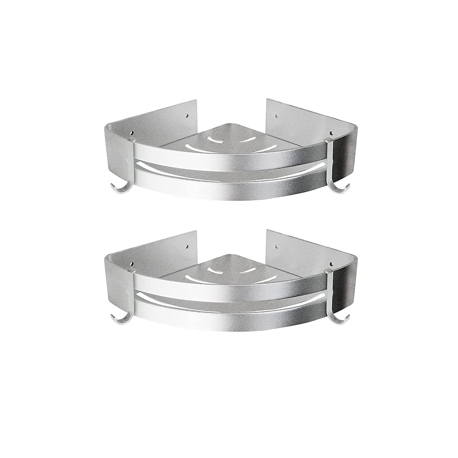 Hoek Douche Caddy Badkamer Planken Hoekplank Gouden Roestvrij Staal & Abs Badkamer Planken Chroom Wandmontage Driehoek Douche Caddy Rek Badaccessoires/Zwart Twee Niveaus (Chroom Twee Niveaus Hoek Douche Caddy Badkamer Planken Hoekplank Gouden Roestvrij Staal & Abs Badkamer Planken Chroom Wandmontage Driehoek Douche Caddy Rek Badaccessoires/Zwart Twee Niveaus (Chroom Twee Niveaus