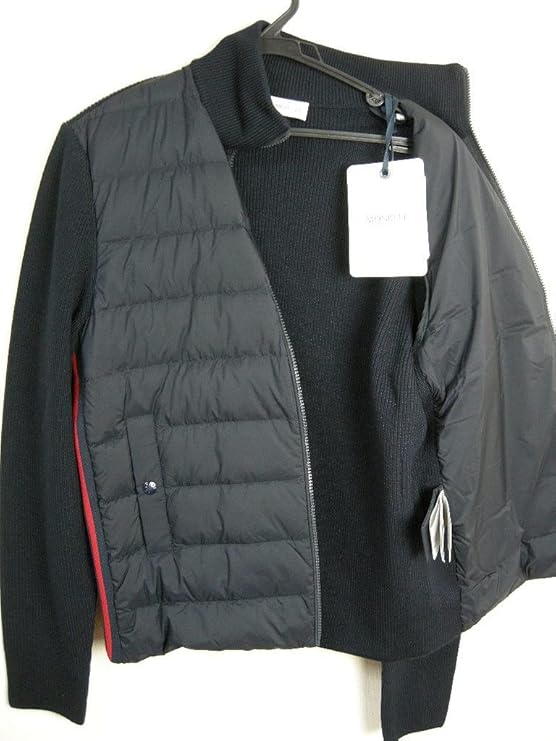 Amazon | [モンクレール] CARDIGAN TRICOT ニット切替 ダウン