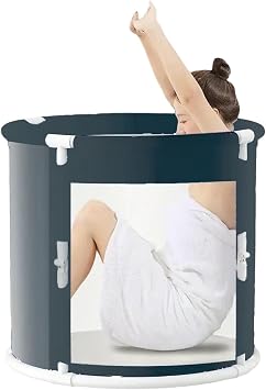 Bathtub Portable Foldable, Portable | Outdoor & Indoor Foldable Spa Tub Easy Drain for Camping Outdoor Travel Hiking Backyard Garden Soaking Relaxation