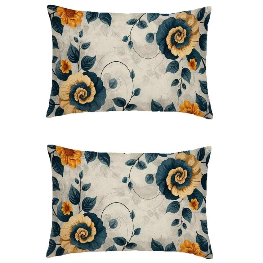 Housse coussin salon de jardin extérieur imperméable en lin