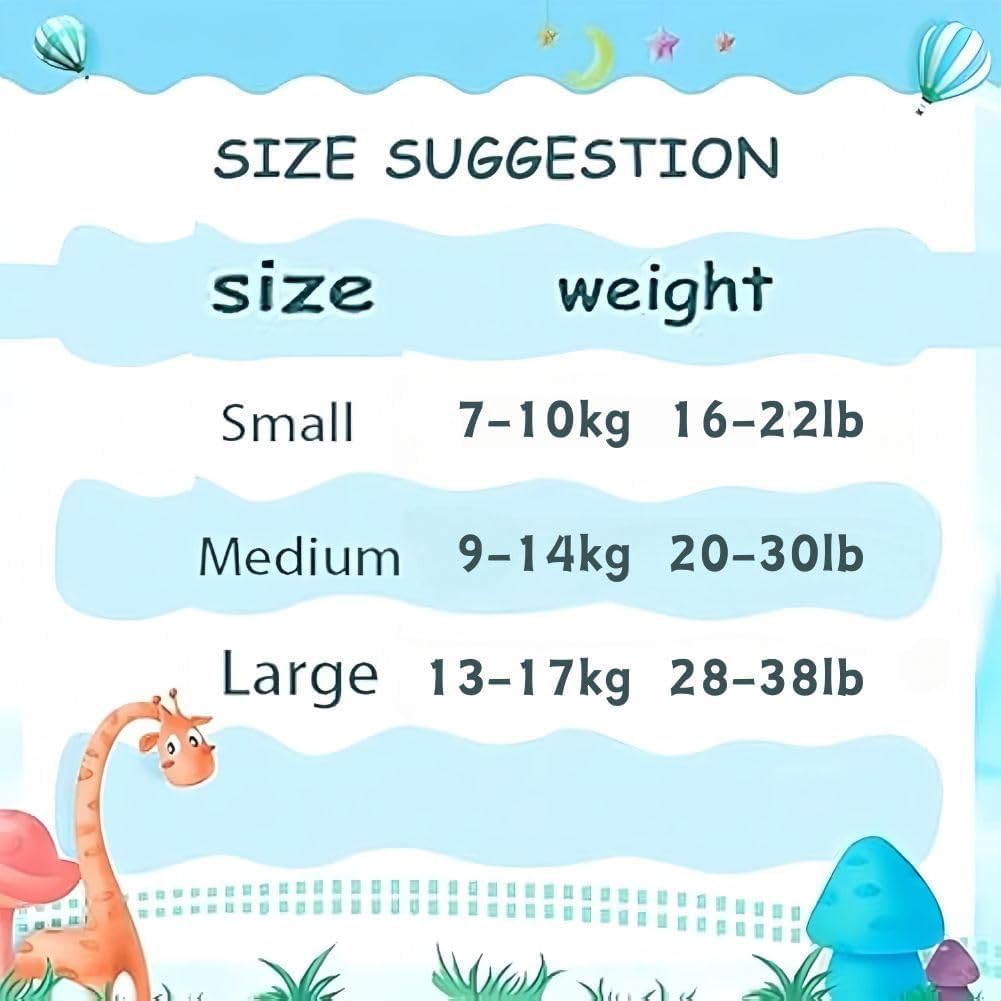 Training Pants for Girls Boys, 2025 New Potty Training Underwear, Absorbent Toddler Pee Pants, Toilet Training Pants Breathable Washable (10Pcs D,Medium)