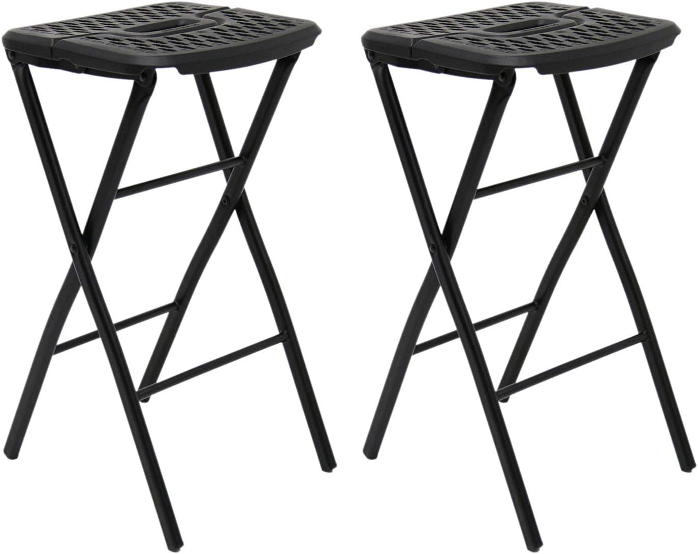 JPSR Atlas FlexLite Folding Stool (2-Pack)