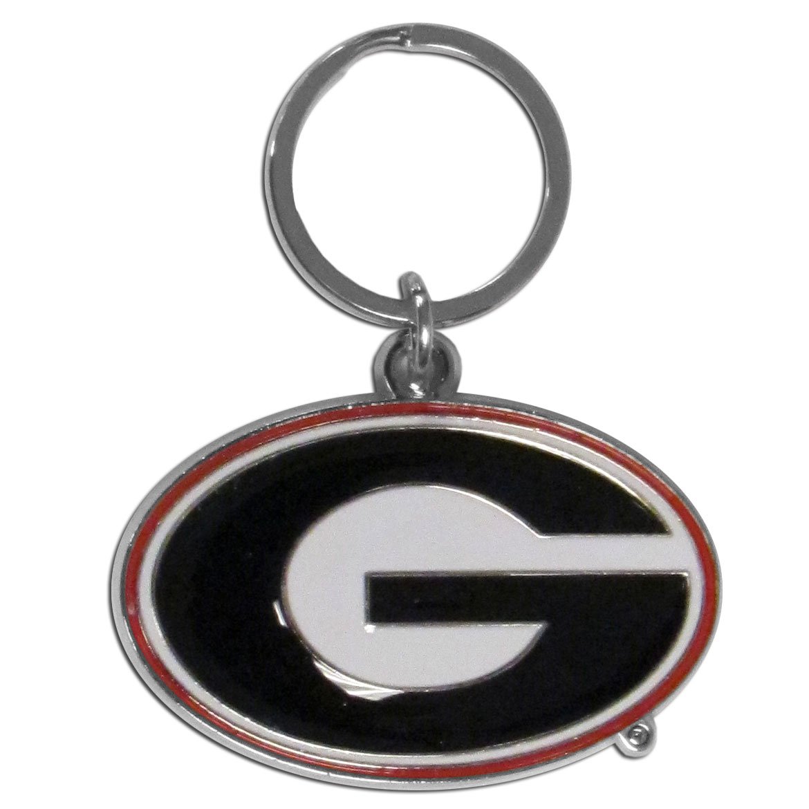 NCAA Chrome and Enameled Key Chain