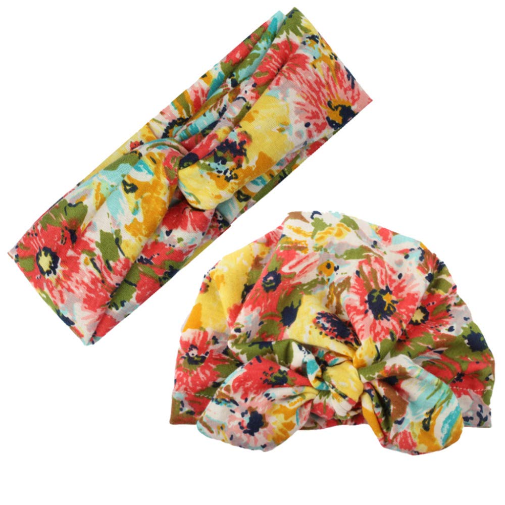 Haarspangen, Haarschmuck, Haargummis, Haarbänder, 4 Sets, Mama und ich, Stirnbänder, Haarband, Schleife, Knoten, Stirnbänder, Kinder-Haar-Accessoires, Turban, passendes Kopfwickel-Set for Kinder