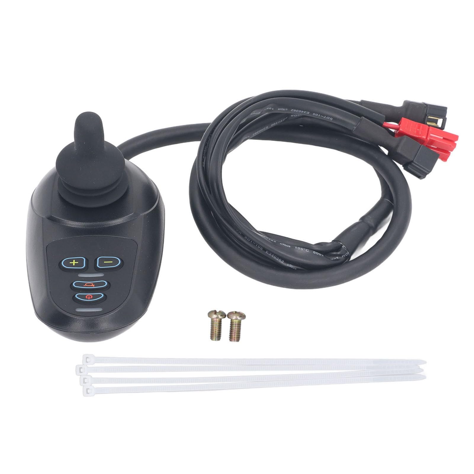 CHICIRIS Controlador de Potencia para Silla de Ruedas Eléctrica, Controlador de Joystick 45A de Alta Sensibilidad para Sillas de Ruedas con Motor Cepillado, Robots Inteligentes,