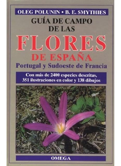 Portada de Guia de Campo de las Flores de España Portugal y Sudoeste de Fra Ncia