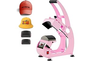 Heat Press Machine, Cap Press Machine for Hats, Hat Press with LCD...