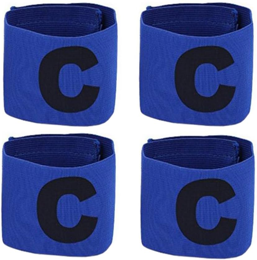 Zaptex Football Soccer Elastic Captain Armband Basketball Adjustable Player Bands