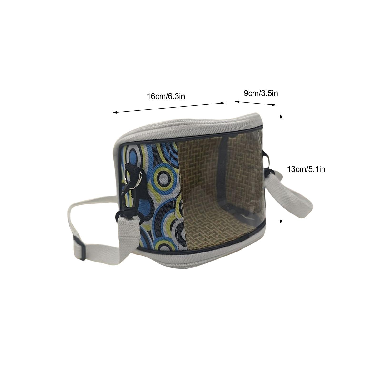 Transportín para Aves de Viaje,Jaula De Transporte Exterior para Agapornis | De Transporte Exterior para Aves - para Guacamayos Periquitos Visitas al Veterinario Paseos — view 5