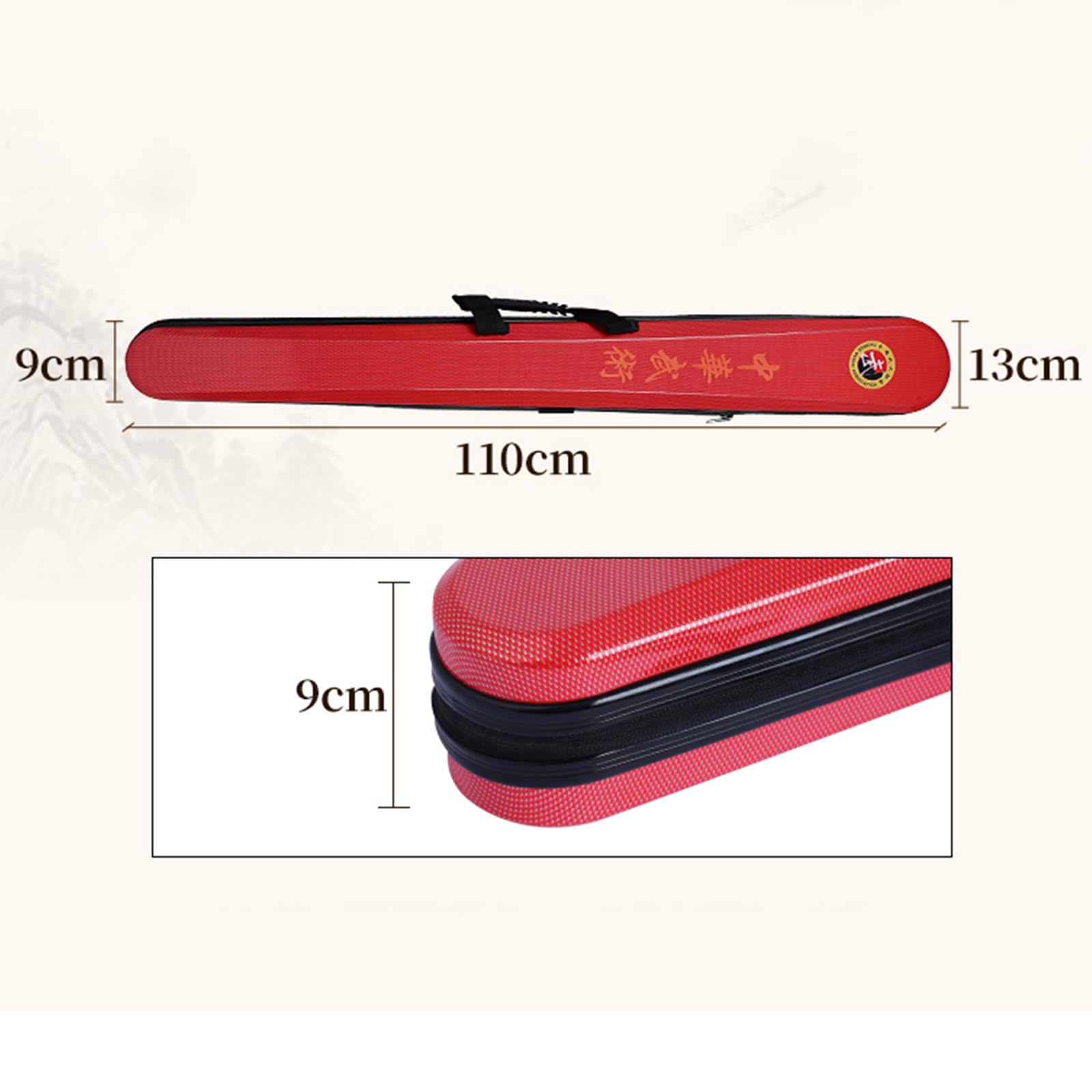Bolsa De Transporte para Artes Marciales, Bolsa De Transporte para Espada Y Lanza para Práctica De Kung Fu, Wushu, Tai Chi, Funda De Transporte para Artes Marciales, Diseño De Funda para Espada