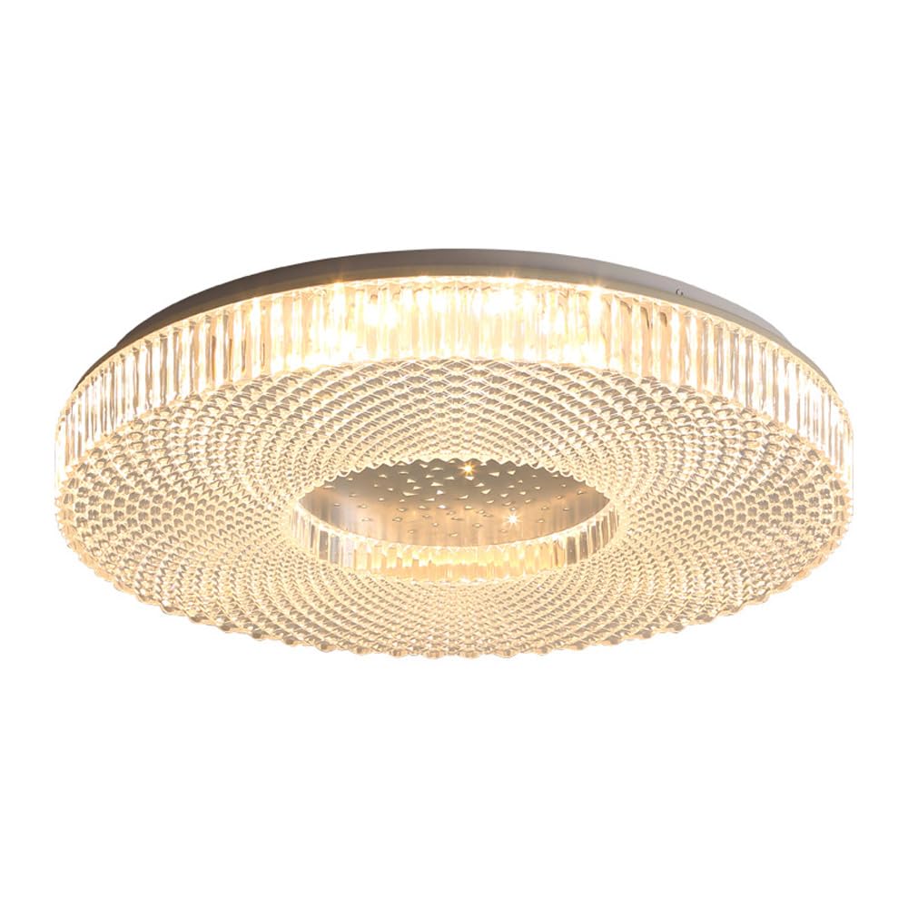 Dimmbare LED-Unterputz-Deckenleuchte, 3000 K–6000 K, wählbar, Moderne, runde, deckennahe Beleuchtungskörper, minimalistische Deckenleuchte für Schlafzimmer, Küche, Flur, Waschküche