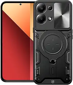 Gshield Capa Case Capinha Discovery para Xiaomi (Preta, Redmi Note 13 Pro 5G / Poco X6)