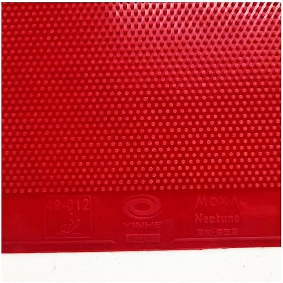 Galaxy/Milky Way Neptune Long Pips-Out Table Tennis Rubber Without Sponge (Topsheet, OX) (Red)