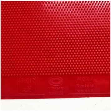 Galaxy/Milky Way Neptune Long Pips-Out Table Tennis Rubber Without Sponge (Topsheet, OX) (Red)