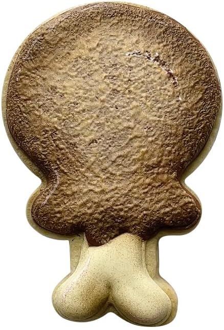 Miniatura 2 de LILIAO Cortador de galletas con patas de pavo de Acción de Gracias, 2.7 x 3.9 pulgadas, acero inoxidable