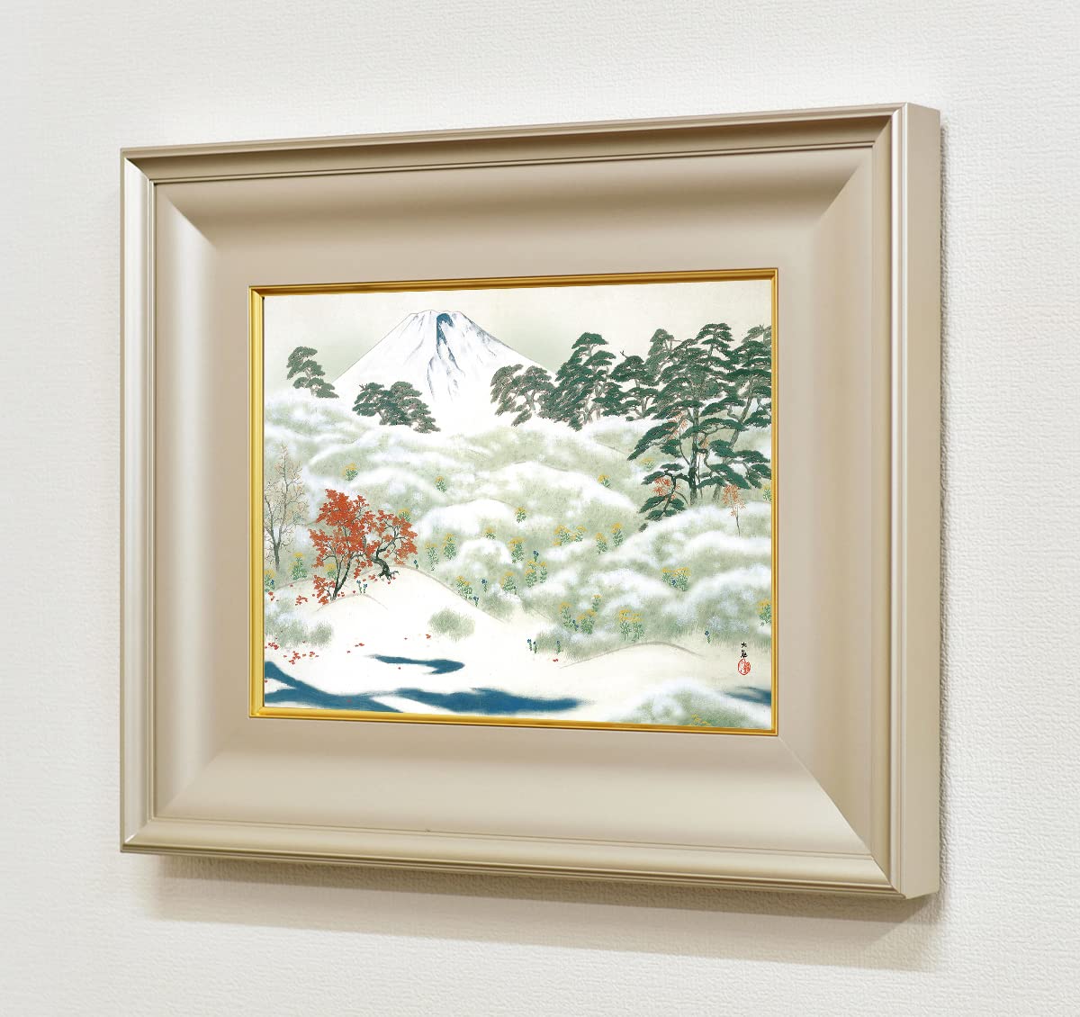 Amazon.co.jp: 絵画 横山大観 （よこやまたいかん）・ 霊峰四趣・秋 