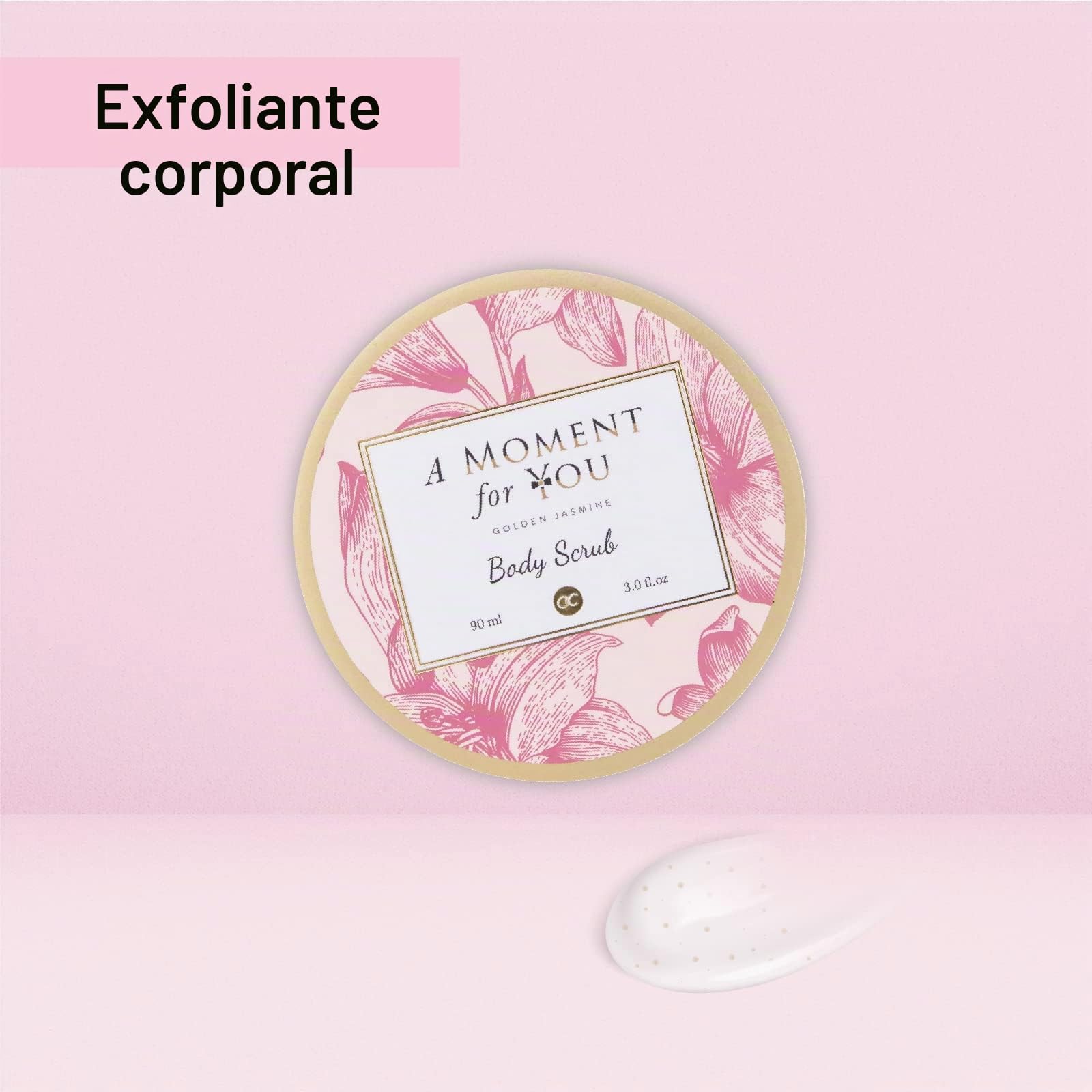 accentra - Set Regalo Mujer Un momento para ti Fragancia Jazmín - Set de belleza de lujo con gel de ducha, sales de baño, loción corporal y mucho más. - Para mujeres con bomba de cerámica de purpurina