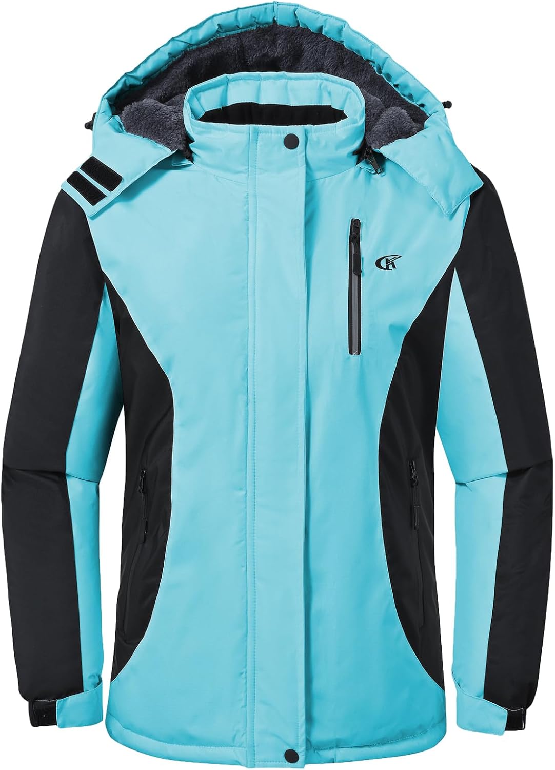 Pdbokew Women's Skiing Snowboarding Jackets Fleece Hood Mountain Snow Coat - Image 6