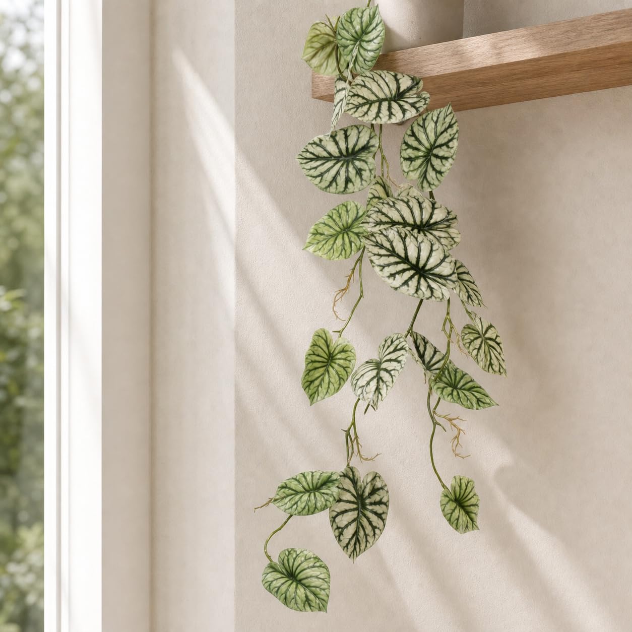 Leaf Design Artificial Hanging Plants