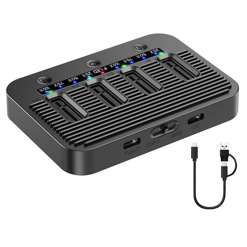 Karta rozszerzeń 4 Bay M. 2 SSD stacja dokująca USB C 20 Gb/s NVMe SATA NGFF podwójny protokół do laptopa PC