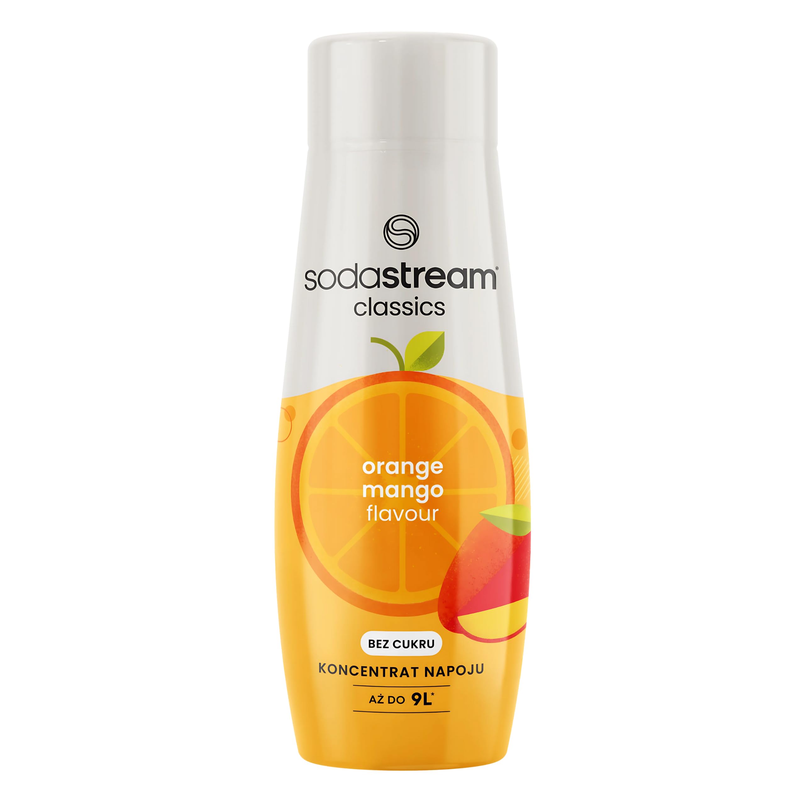 SodaStream Syrop Pomarańcza Mango bez Cukru, 440 ml