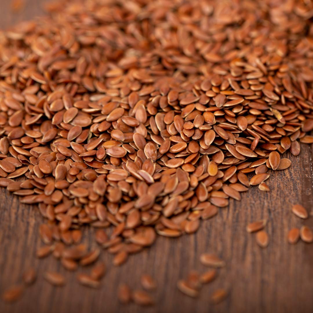 süssundclever.de ® | Bio Leinsamen | ganz | 5 kg (5 x 1 kg) plastikfrei und ökologisch-nachhaltig eingepackt | 100% natürlich und unverarbeitet