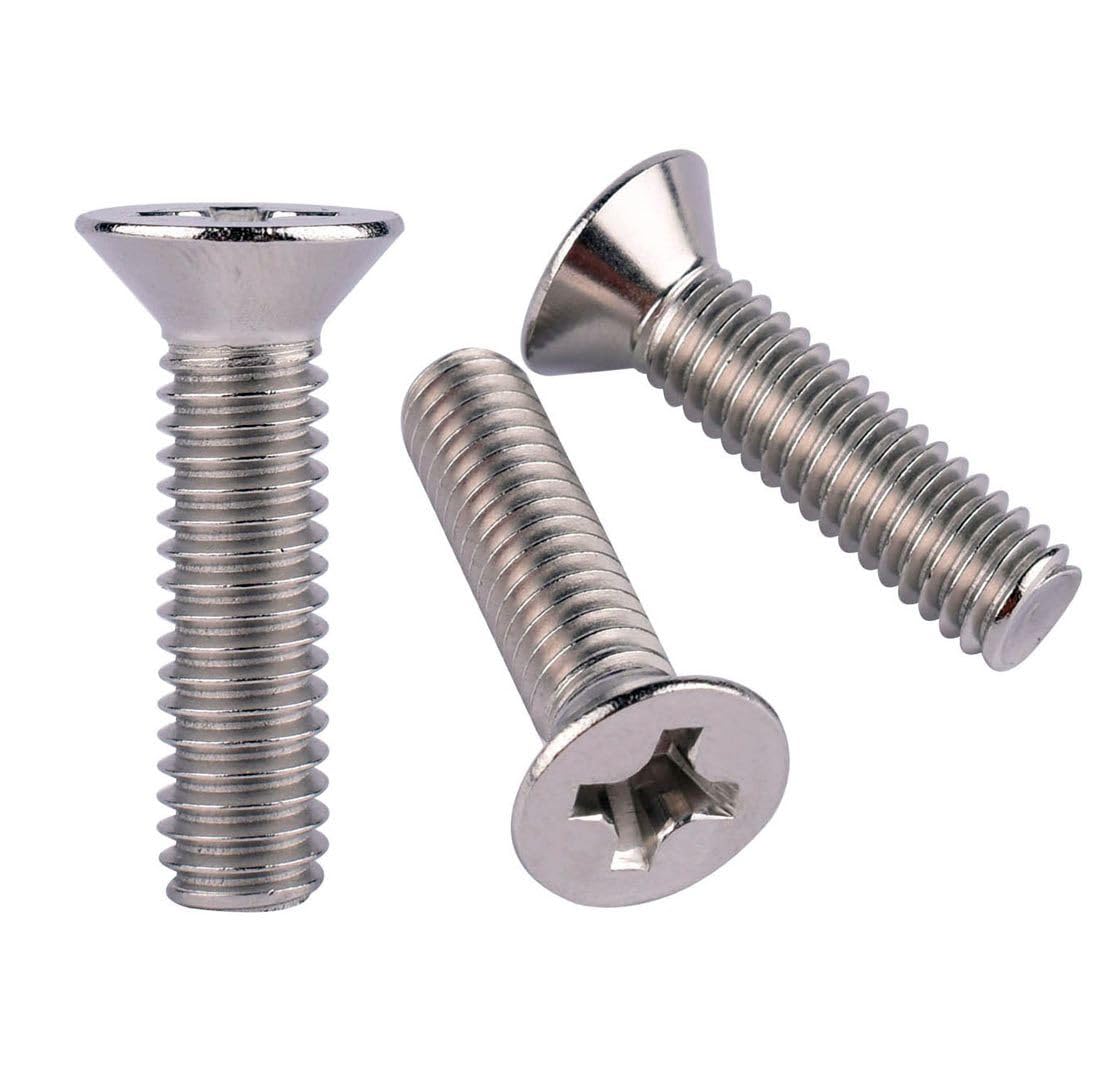Stainless Steel Machine Screws - 40 Pcs -19 Stainless Steel Machine Screws - 40 Pcs -19