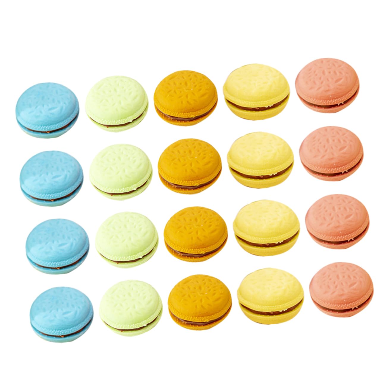 NUOBESTY 3 Ensembles Gomme Macaron Gomme Enfants Gomme À Effacer Marqueurs Effaçables À Sec D'exposition Gommes Effaceurs Erasers pour Enfants D'étudiants Caoutchouc 4 Boîtes*3