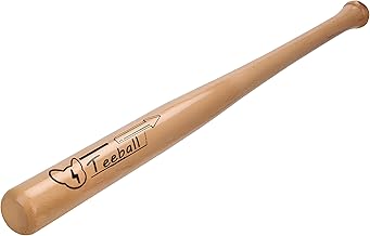 Solid Wood Baseball Bat 75 cm, Super Strong, Powerful and Safe, Ideal for Outdoor Play, Training, Sports and Recreational Use, Ergonomic Design for Adults and Youth