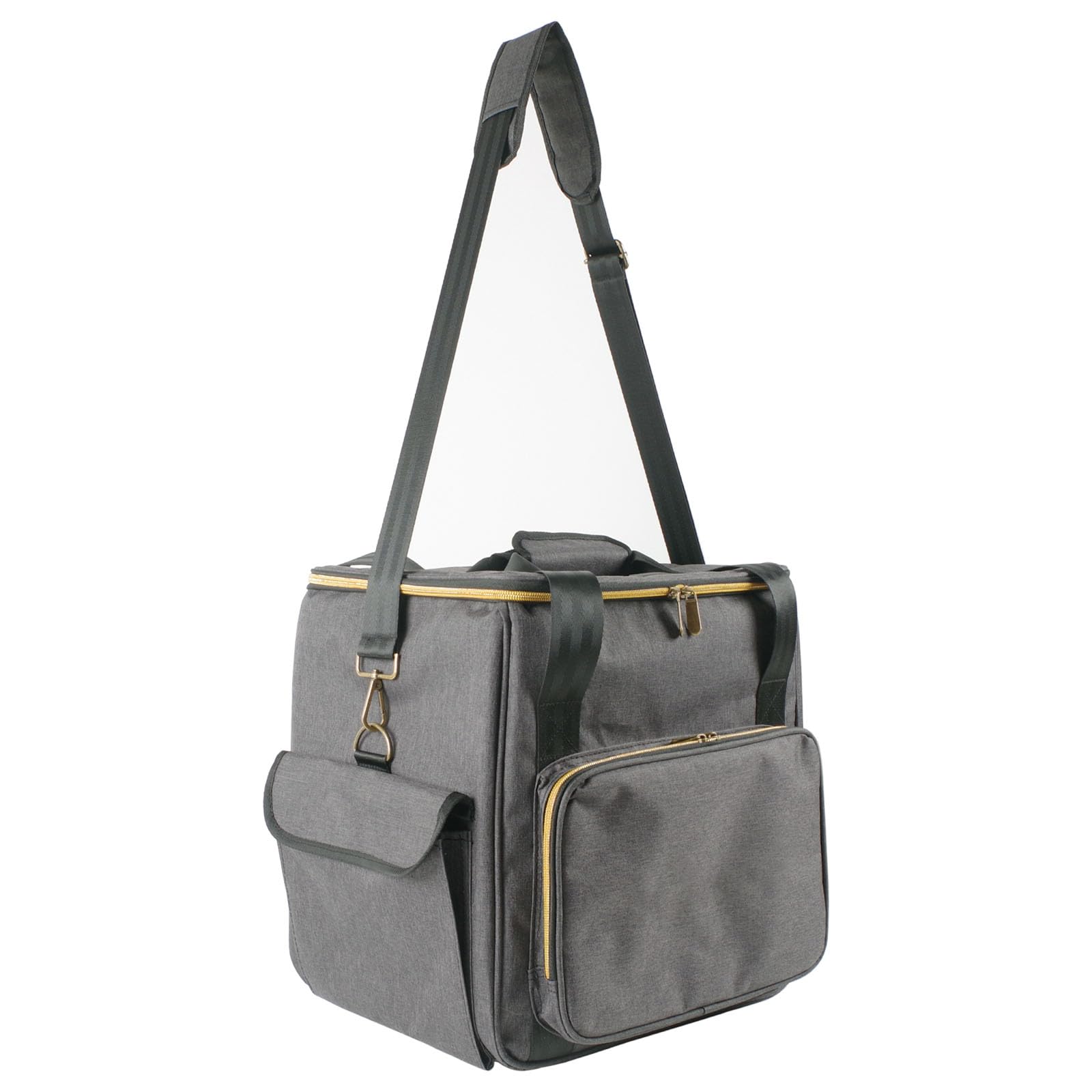 Scatola porta dischi in vinile, organizer da viaggio, borsa, album, stoccaggio, borsa per il trasporto con divisorio, scatola multifunzionale per album, multifunzionale con coperchio e