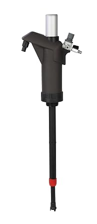 Groz Air-Operated Piston Pump for DEF/AdBlue, 8 GPM Flow, 30-100 PSI, 1" Inlet 3/4" Outlet, PP/Viton/SS Wetted Parts, 2" Bung Adapter, Telescopic Suction Tube 45315