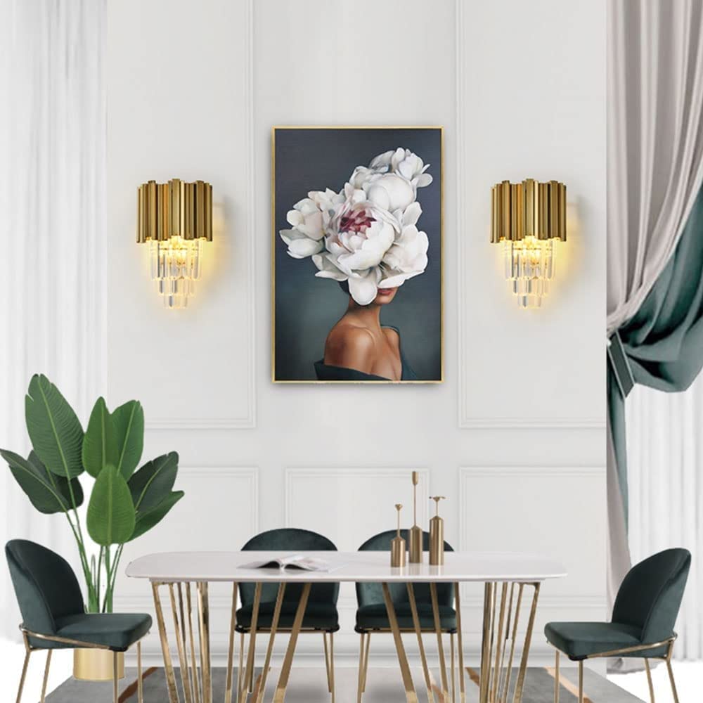 Luxus wandleuchten Nordic Minimalistischen Kristall Wohnzimmer Wandleuchte Hotel Gang Gang Stimmungsvolle Licht Moderne Licht Luxus Studie Leselampe Schlafzimmer Nacht Dekorative Lampe