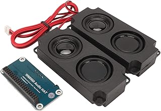 Audio HAT Module for Raspberry Pi, I2S I2C HiFi Sound Card WM8960 Chip 3.5mm Jack for RasPi Motherboard Decoding