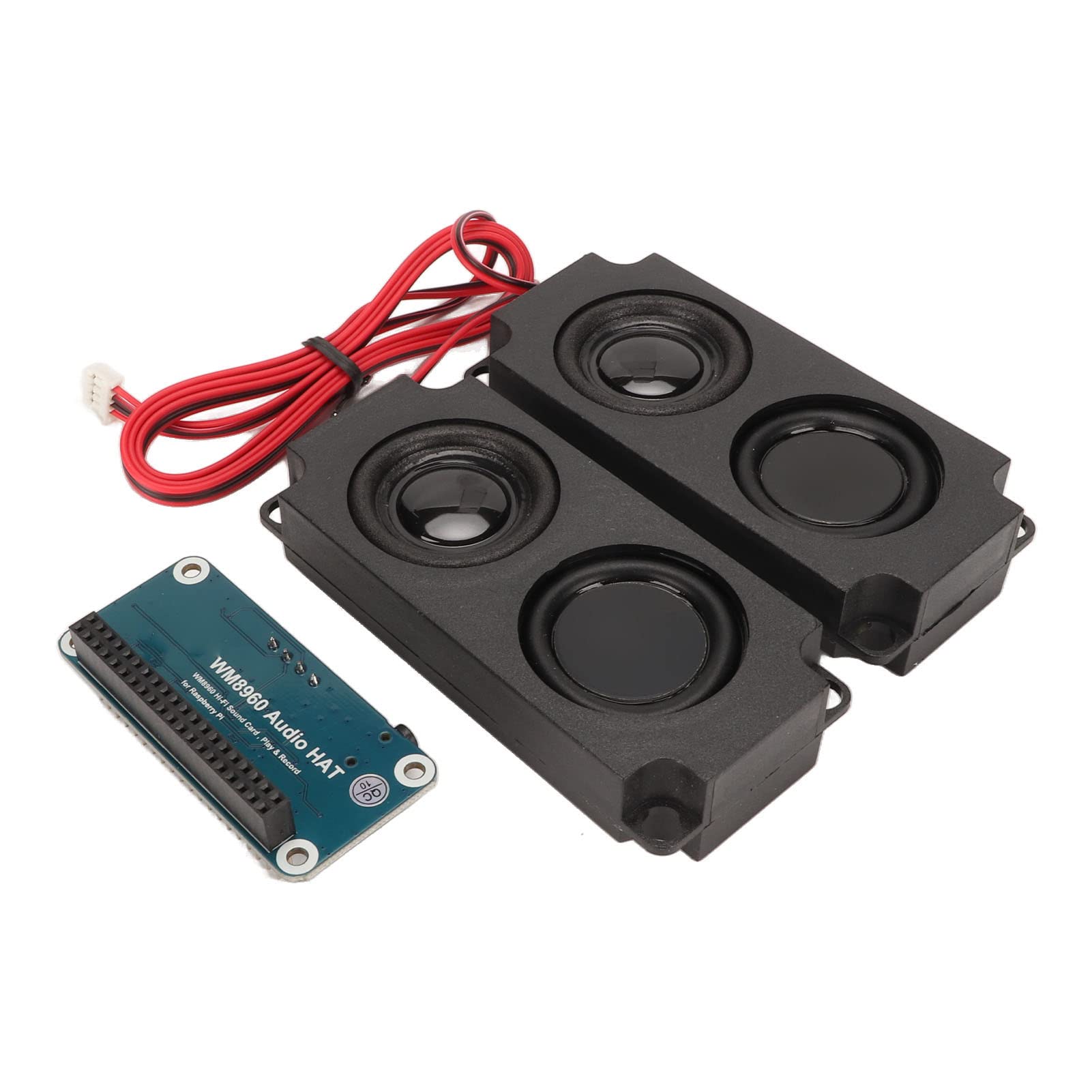 Module Audio Hat pour, Carte Son HiFi I2S I2C WM8960 Puce Jack 3.5mm pour Décodage de Carte Mère RasPi
