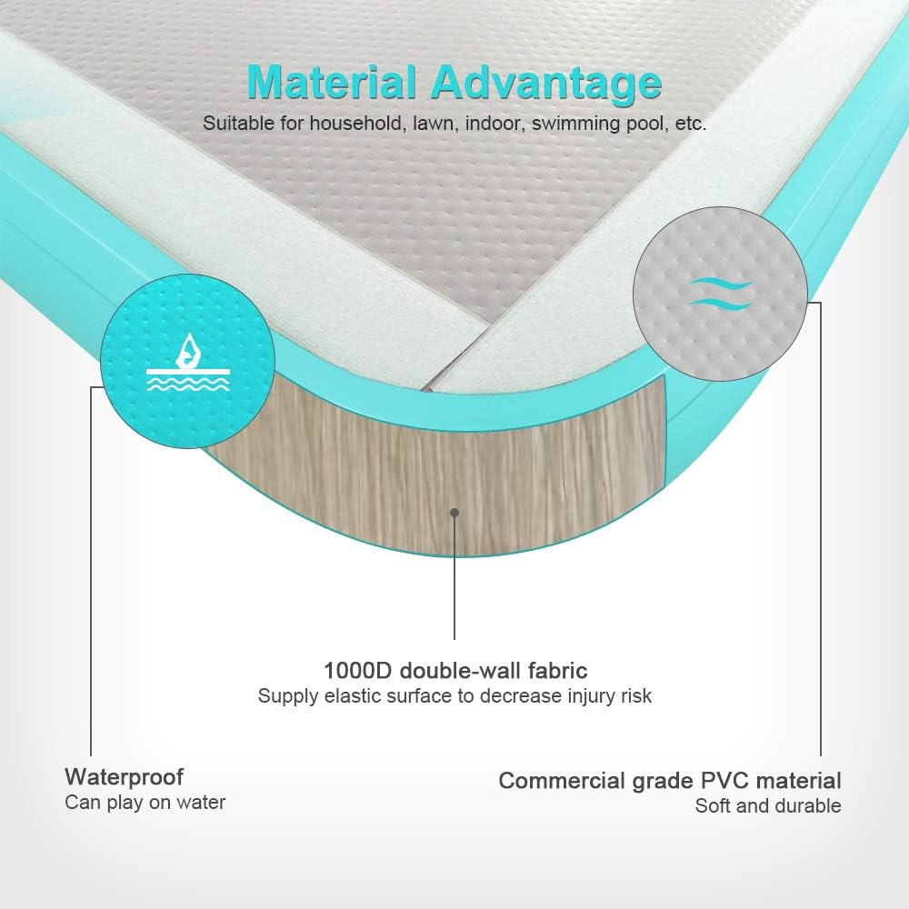 ibigbean Air Tumble Track Training Mats Home Use Series : Sports & Outdoors