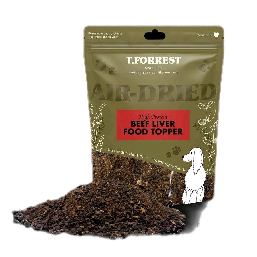 Beef Liver Food Topper Raw Dog Food Feeding Fussy Eater