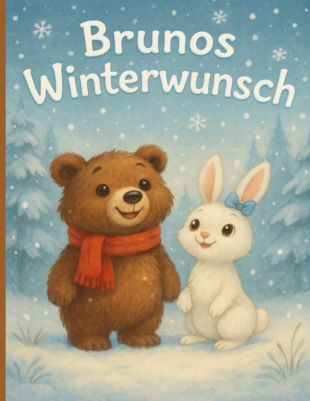 Brunos Winterwunsch: Ein liebevoll illustriertes Winter-Abenteuer über Mut, Freundschaft und das Finden von Wärme im kalten Wald