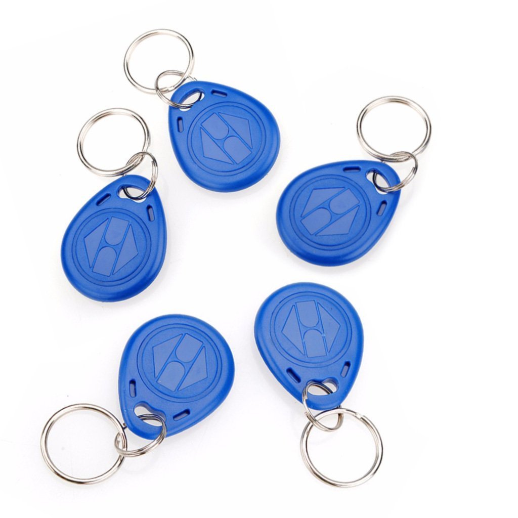 Acroprint125 kHz RFID Key Fob for Acroprint Time Recorders, 15-Pack